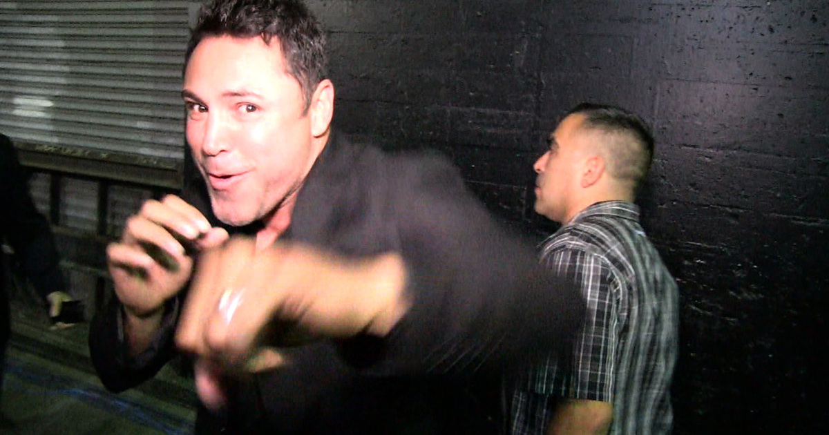 Oscar De La Hoya -- If I Come Back ... I WANT TRIPLE G!!!!