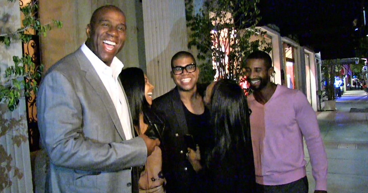 Magic Johnson -- It's EJ's Birthday ... You Guys Better Sing for Him! (VIDEO)