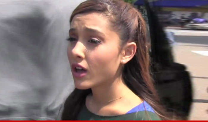 Ariana Grande -- I'm Over Big Sean ... I'm Not His Property!!
