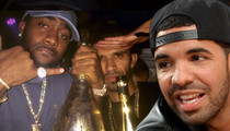 Drake & Jas Prince -- Celebrate with $20k Bottle of Bub ... Now THAT's a Friend