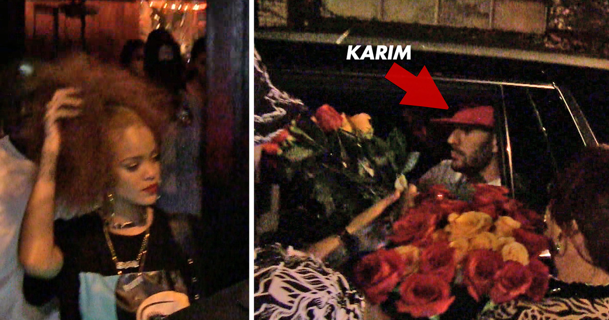 Rihanna -- Clubbing With Karim Benzema ... Soccer Star Drops $$$ On Roses