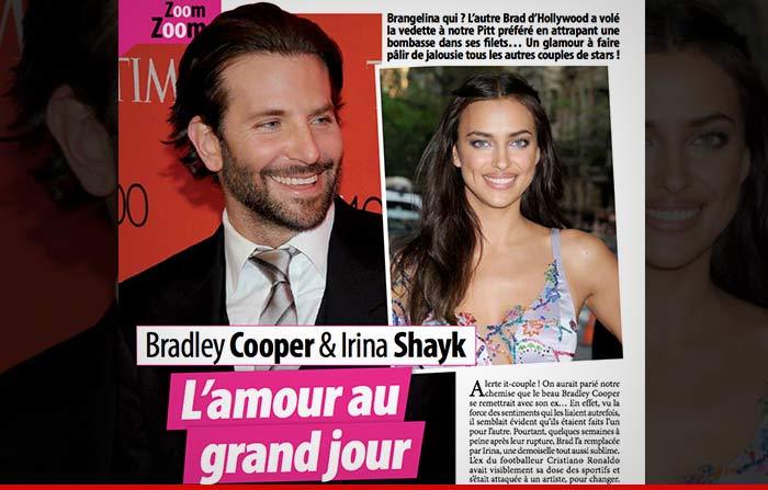 Bradley Cooper -- Sacre Bleu, I Must Sue Zee French Magazine ... Over Irina Shayk