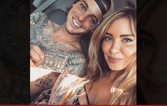 Ryan Sheckler -- Shows Off Bronze Medal ... And Super Hot Girlfriend
