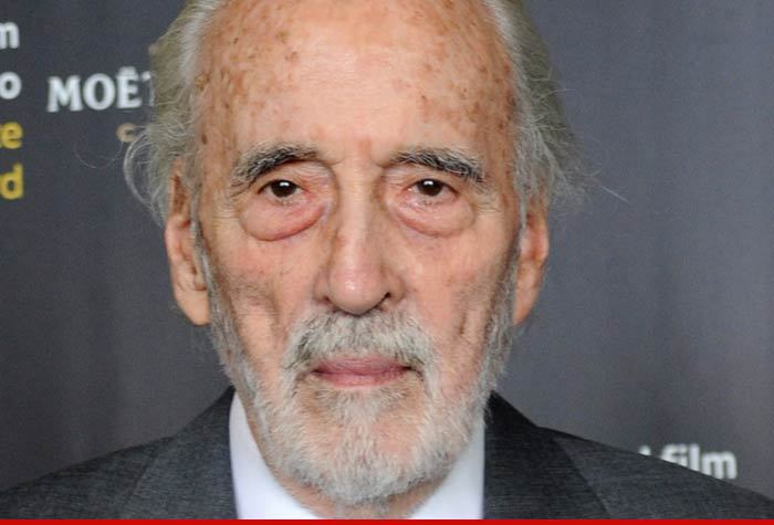 Sir Christopher Lee Dead -- 'Lord of the Rings' Star Dies at 93