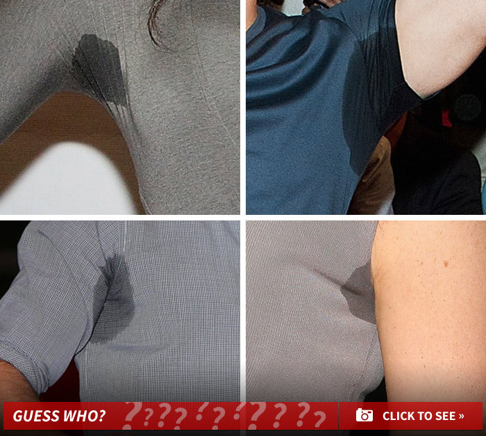 Stars Breaking a Sweat -- Guess Who!
