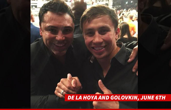 Triple G on Fighting Oscar De La Hoya -- 'Stranger Things Have Happened'