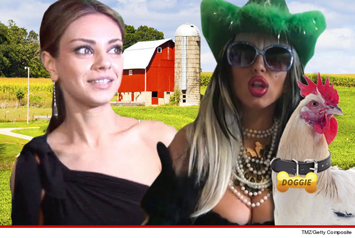 Mila Kunis -- Chicken Lawsuit Dropped ... It's In God's Hands Now!