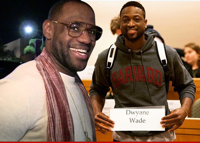 Dwyane Wade -- Studied LeBron During Harvard Course