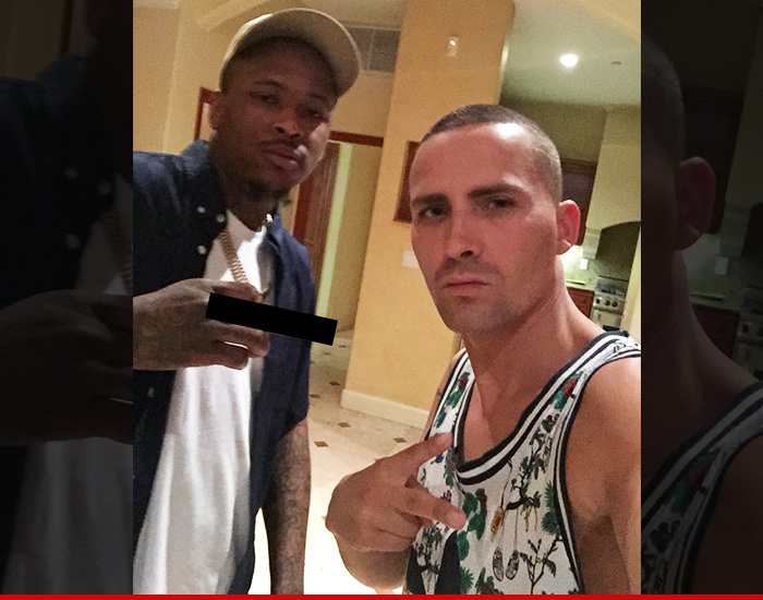 YG -- Yeah, I Got Shot Down ... But I Can Still Turn Up (PHOTO)