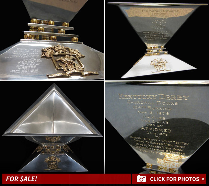 '78 Triple Crown Trophy Got a Million Bucks? Rare Cartier Prize For Sale