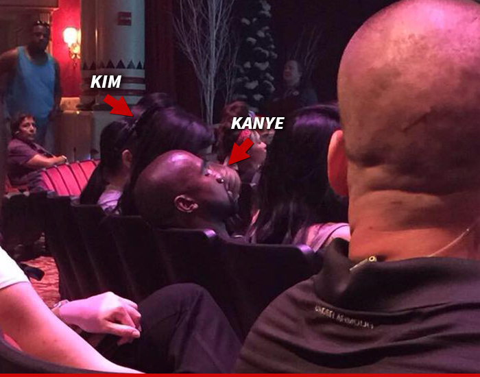 Kanye West -- Snoozing Kanye Called Out By Elsa At Disneyland 'Frozen' Show (PHOTO)