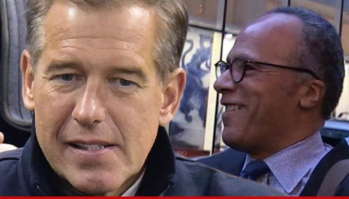Brian Williams -- Bumped to Cable ... Lester Holt the Winner