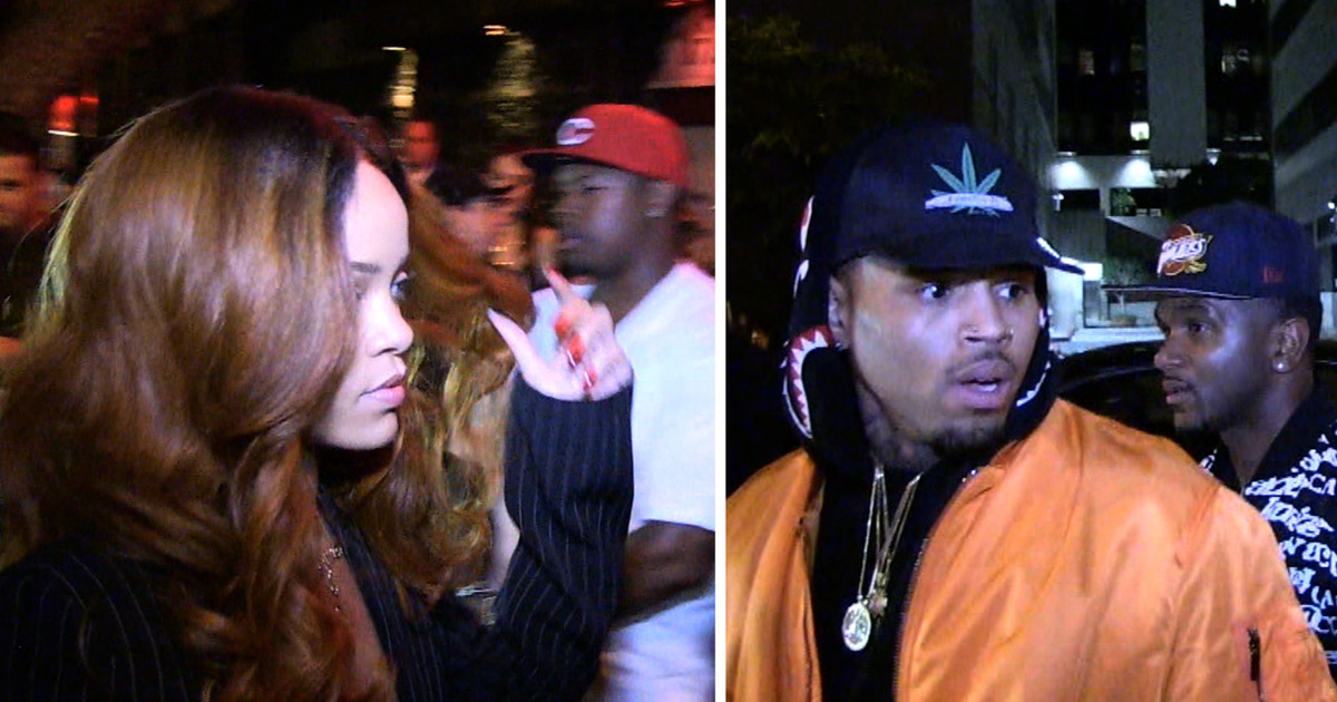 Rihanna and Chris Brown Under Same Roof ... With a Twist (VIDEO)