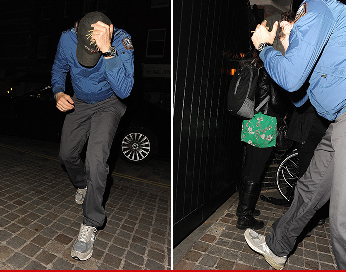Bradley Cooper -- Dashes, then Crashes into Door (PHOTO)
