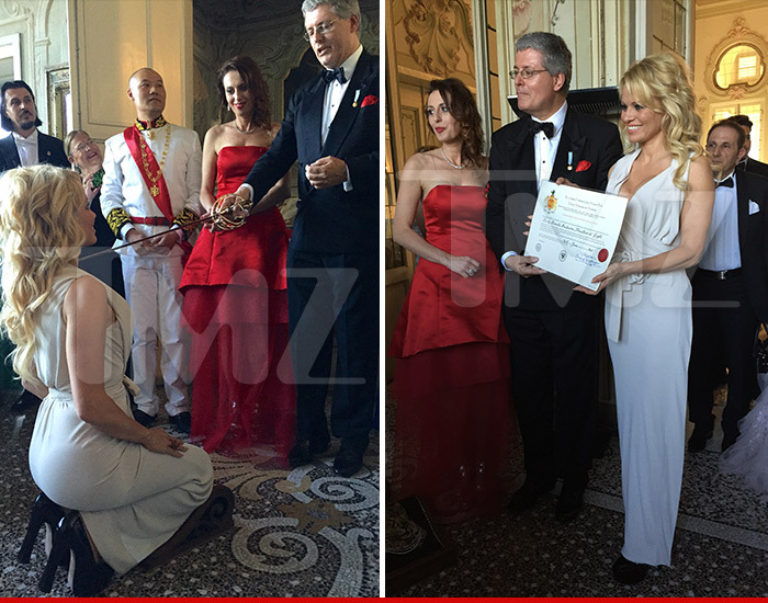 Pamela Anderson -- Call Me Countessa ... I'm Royalty Now (PHOTO)