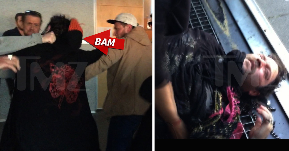 Bam Margera -- Knocked Out After Brutal Attack (VIDEO)