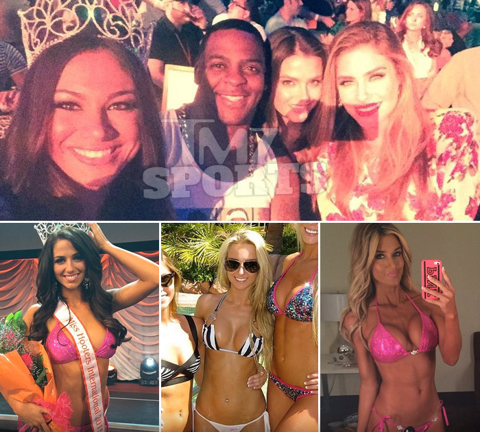 Hooters Bikini Contest -- The Real Winner ... Is Clinton Portis!
