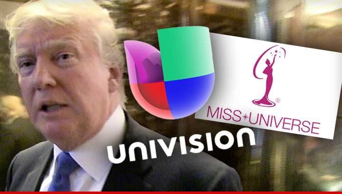 Donald Trump -- Burned by 'Mexicans' Rant ... Univision Pulls Out of Miss USA