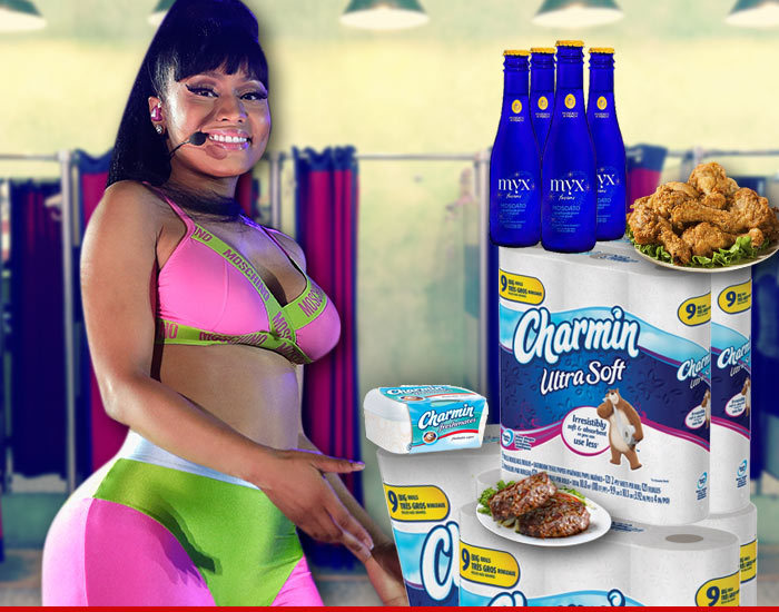 Nicki Minaj -- Only the Best Toilet Paper Wipes This Ass