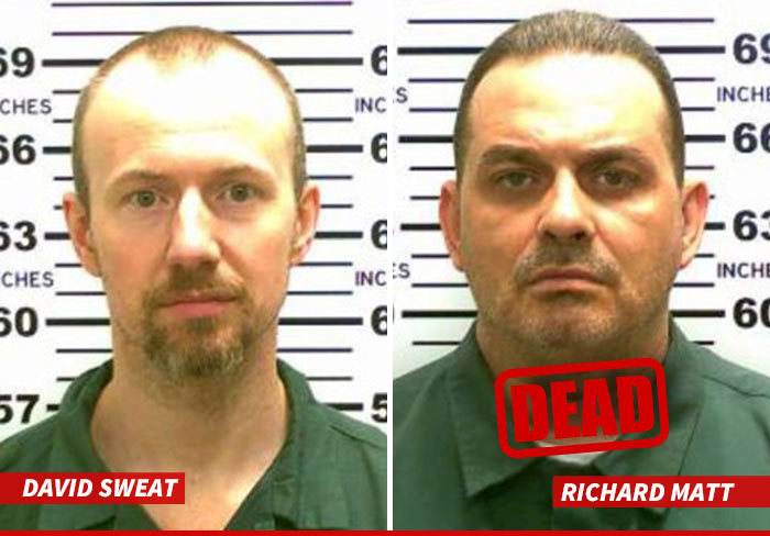 NY Prison Escapees -- One Shot and Killed ... One Still on the Run
