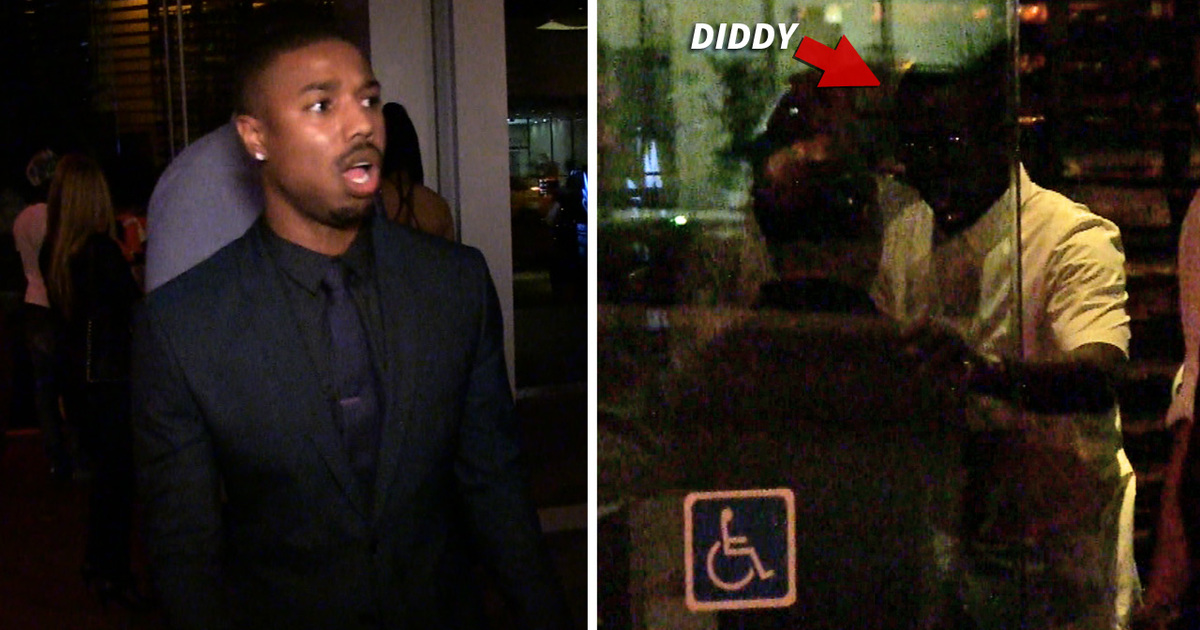 Michael B. Jordan -- DENIED at Diddy BET After-Party (VIDEO)