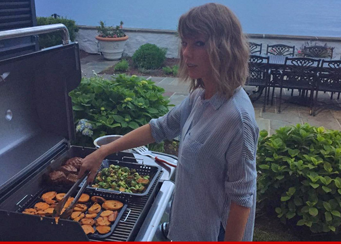 Calvin Harris -- I Got Grilled Good by Taylor Swift (PHOTO)