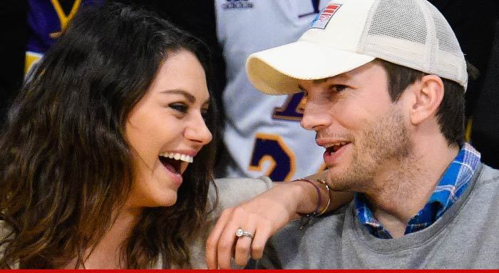 Ashton Kutcher & Mila Kunis -- Married for Real This Time