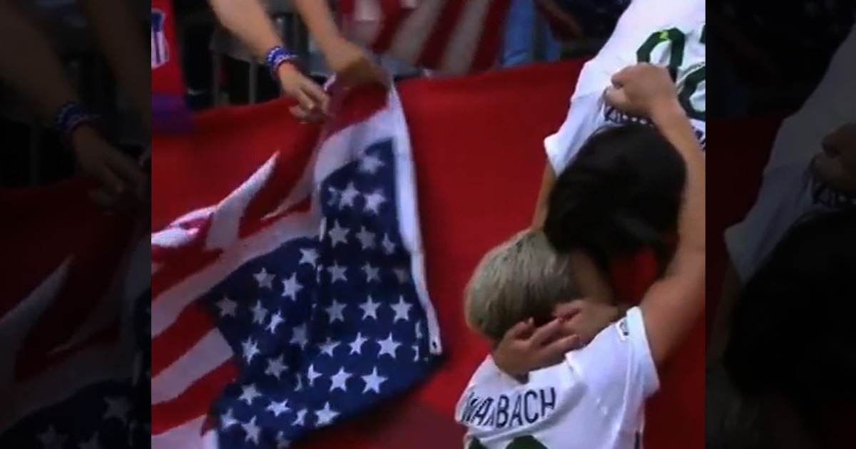 Abby Wambach -- World Cup Kiss a Huge Score for Worldwide Gay Rights (VIDEO)