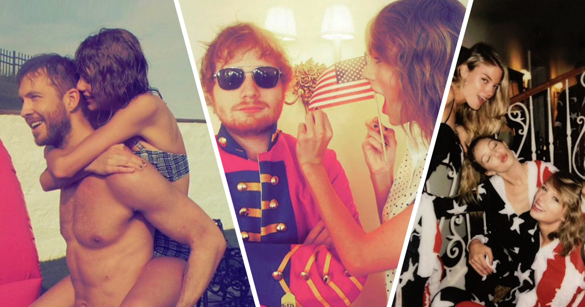 Taylor Swift -- More Calvin Harris, Gigi Hadid and Swans Than You Can Handle (TMZ TV)