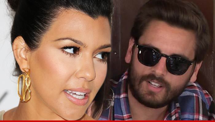 Kourtney Kardashian -- Blindsided by Scott Disick Pics with Other Woman