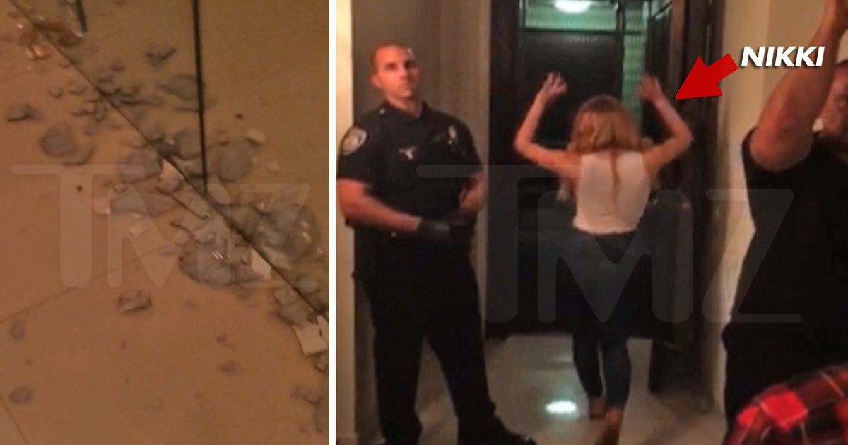 ‘Love And Hip Hop’ War -- Cops Called ... Nikki Mudarris Trashes Mally Mall's Crib Over Breakup (VIDEO)