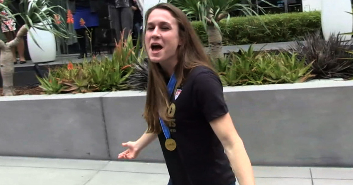 Team USA's Heather O'Reilly -- Adidas Hooked Up Yeezys ... For Free!