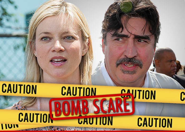 Amy Smart Movie -- Shut it Down ... We Found a Grenade!!