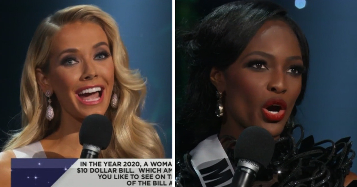 Miss USA Finalists -- Give Oprah $10 Bill ... Even If She's Alive (VIDEO)