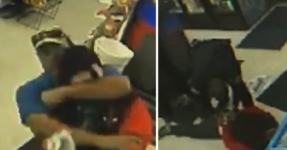 Armed Robbery Fail Video … Weapons Don’t Scare This Hero
