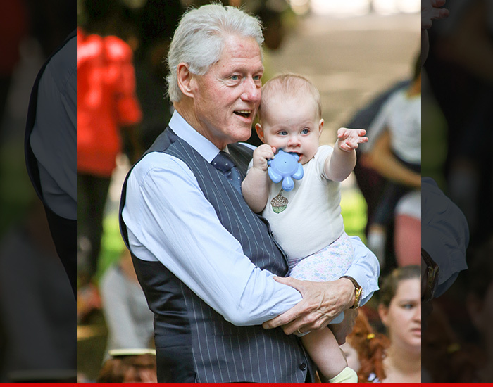 Bill Clinton -- There He Goes, Hanging Out With a Younger Woman Again!