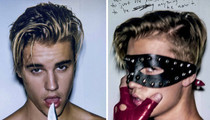 Justin Bieber -- Strips Down For Raunchy S&M-ish Photo Shoot