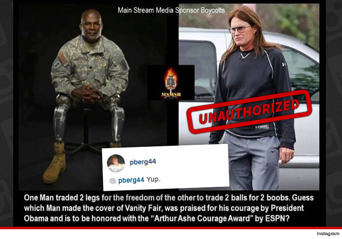 Peter Berg -- Attacked Over Caitlyn Jenner Meme ... Hands Off That Pic!