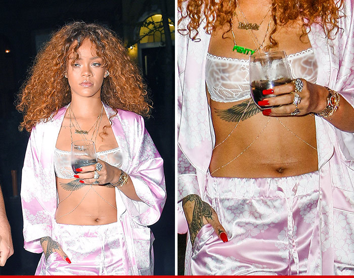 Rihanna -- There's a Little Nip in the Air (PHOTO)
