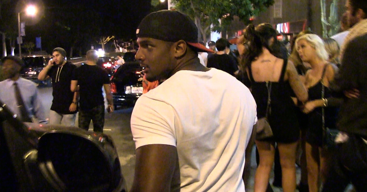 Michael Sam -- Hits the Club ... SIngle & Ready to Mingle (Video)
