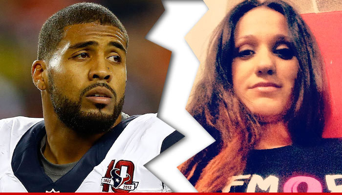 NFL's Arian Foster -- Wife Files for Divorce ... After Baby Mama Drama