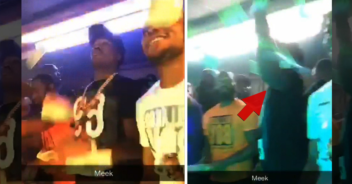 Meek Mill and Nicki Minaj -- Storming into Famous Strip Club (VIDEO)
