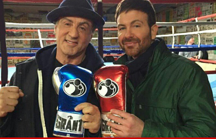 Sylvester Stallone -- What's Good for Floyd Mayweather Jr. ... Is Great for 'Creed'