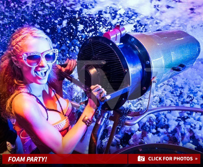 Paris Hilton -- Ibiza's Missed My Ass ... Let the Foam Begin ... - TMZ.com
