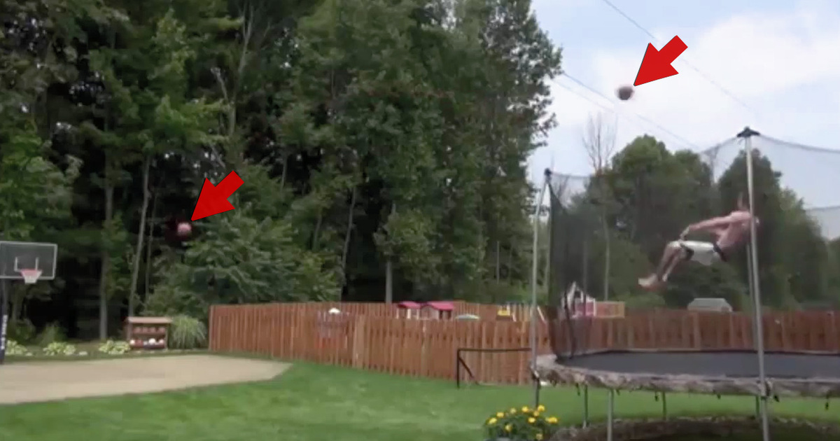 Most Amazing Basketball Trick Shot Ever (VIDEO)
