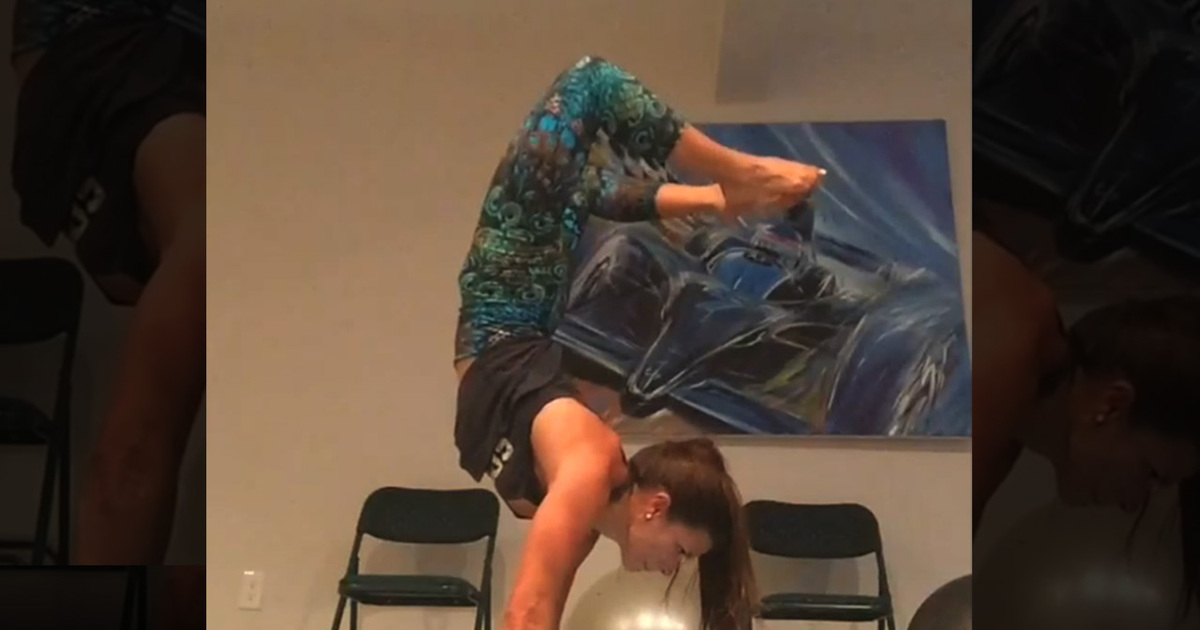 Danica Patrick -- Will Make You Love Yoga (VIDEO)