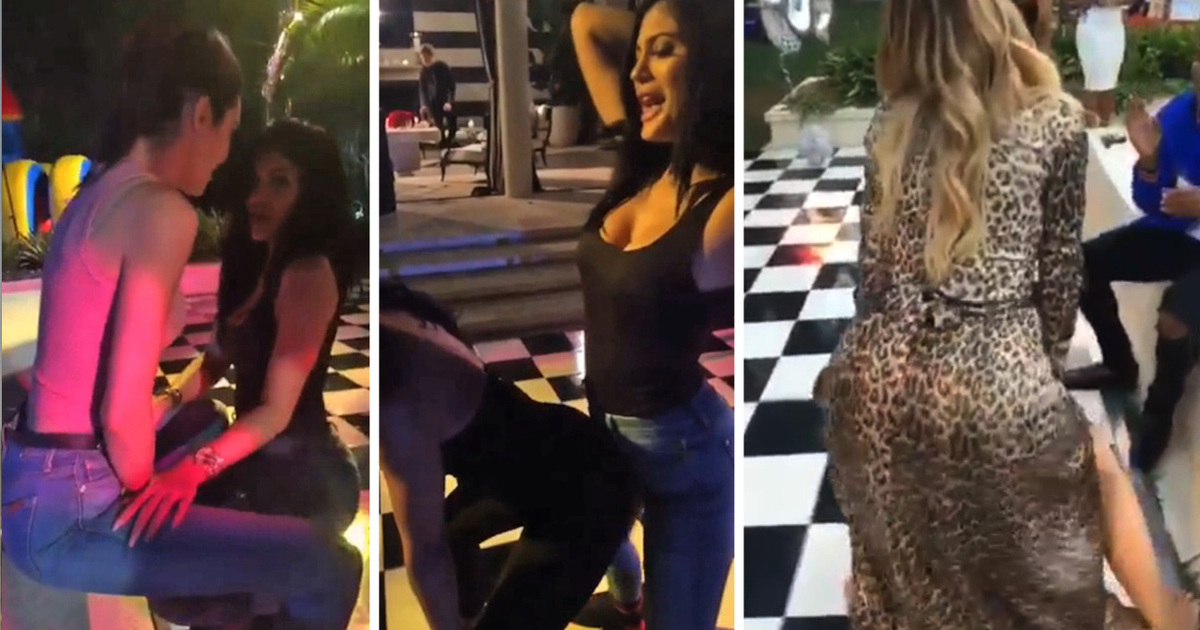Kylie Jenner -- Khloe's Twerking Steals the Show at Graduation Party (VIDEO)