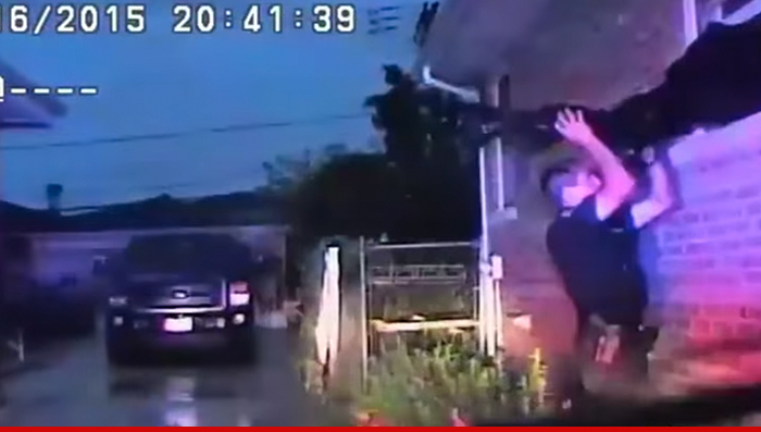 Amazing Video -- Cops Rescue Man From Burning House