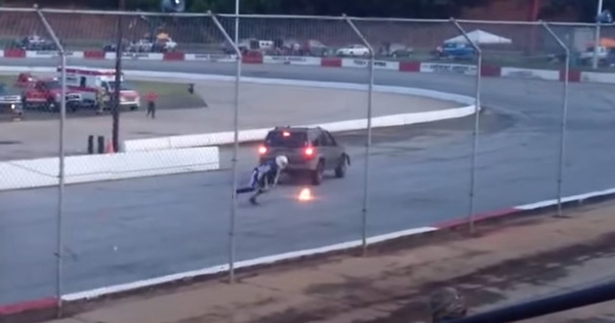 Stuntman Run Over in Fiery Crash