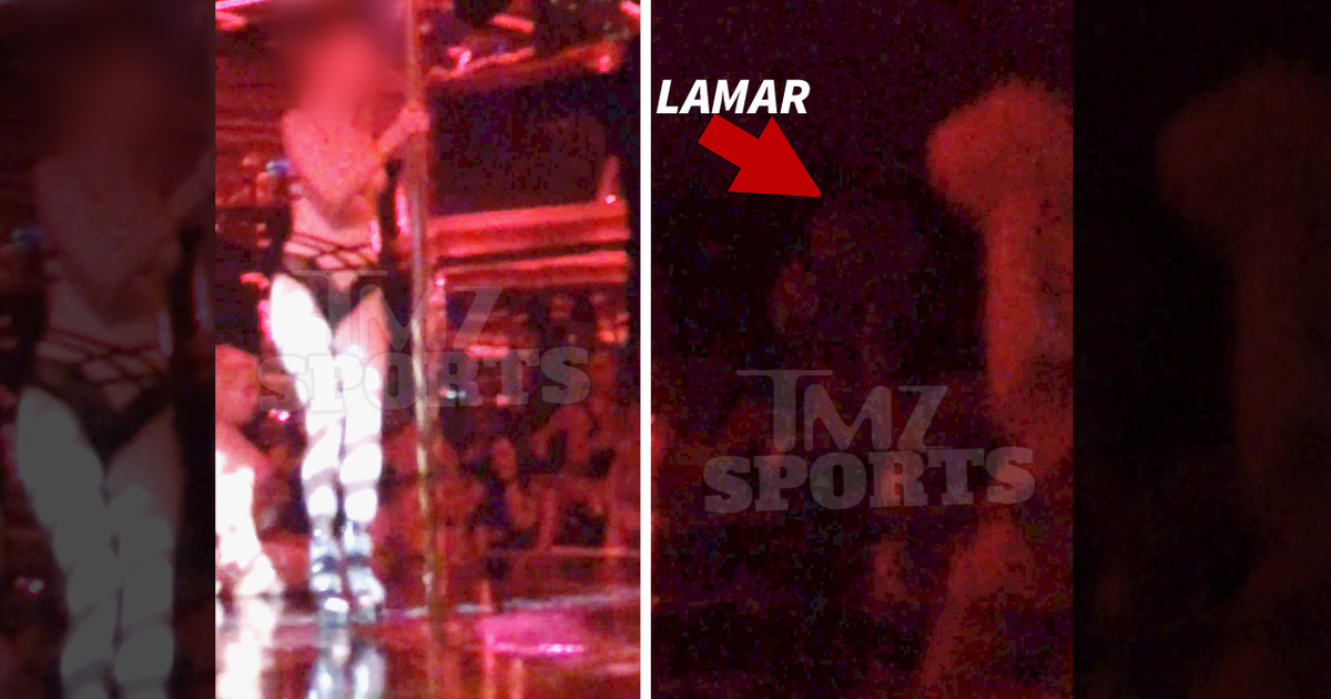 Lamar Odom -- Moving On From Khloe ... At Vegas Strip Club (Video)